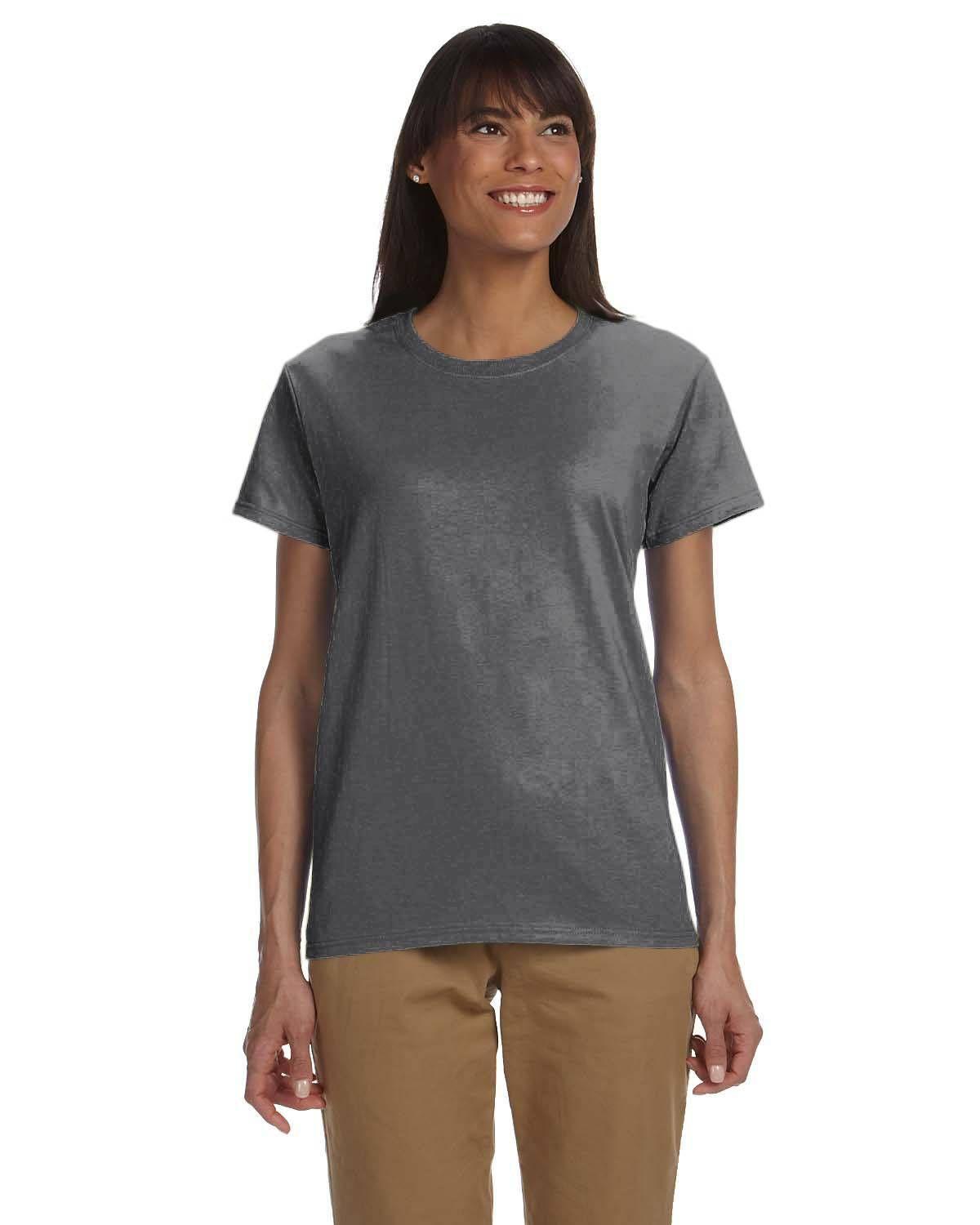 Gildan Ladies' Ultra Cotton 10 oz./lin. yd. T-Shirt | G200L - Image 2